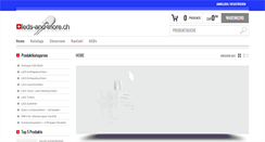 Desktop Screenshot of leds-and-more.ch