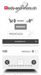 Mobile Screenshot of leds-and-more.ch